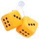 thumbnail image 4 of 12 Uds. De dados colgantes suaves a la moda, dados de felpa peludos decorativos, bonito colgante para bolsa, 4 of 8