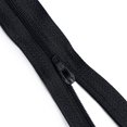 thumbnail image 3 of Cremalleras de nailon KGS para manualidades de costura | Tamaño: 15 pulgadas | Color: Negro | 20 piezas por paquete | Cremalleras de nailon n.º 3 de un solo color para hacer bolsas, fundas de almohada, 3 of 5