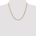 thumbnail image 4 of Auriga Fine Jewelry 14K Yellow Gold 3.8mm Open Curb Chain Necklace 20inch for Women, 4 of 6