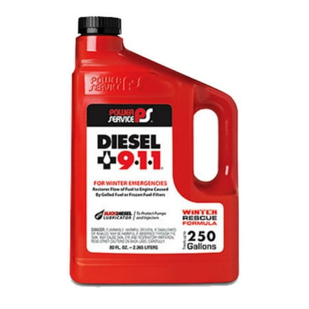 Power Service 8080 Diesel 911 Winter Rescue Formula, 80 Oz, Each