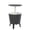 Grey, variant on Keter Modern Cool Bar and Side Table Outdoor 2 in 1 Table and Bar Patio Furniture, Teal