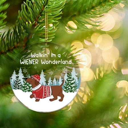 

Christmas Puppy Decoration Pendant Fun Decoration Pendant Gift Pendant Christmas Acrylic Decoration Pendant For Home Holiday Party