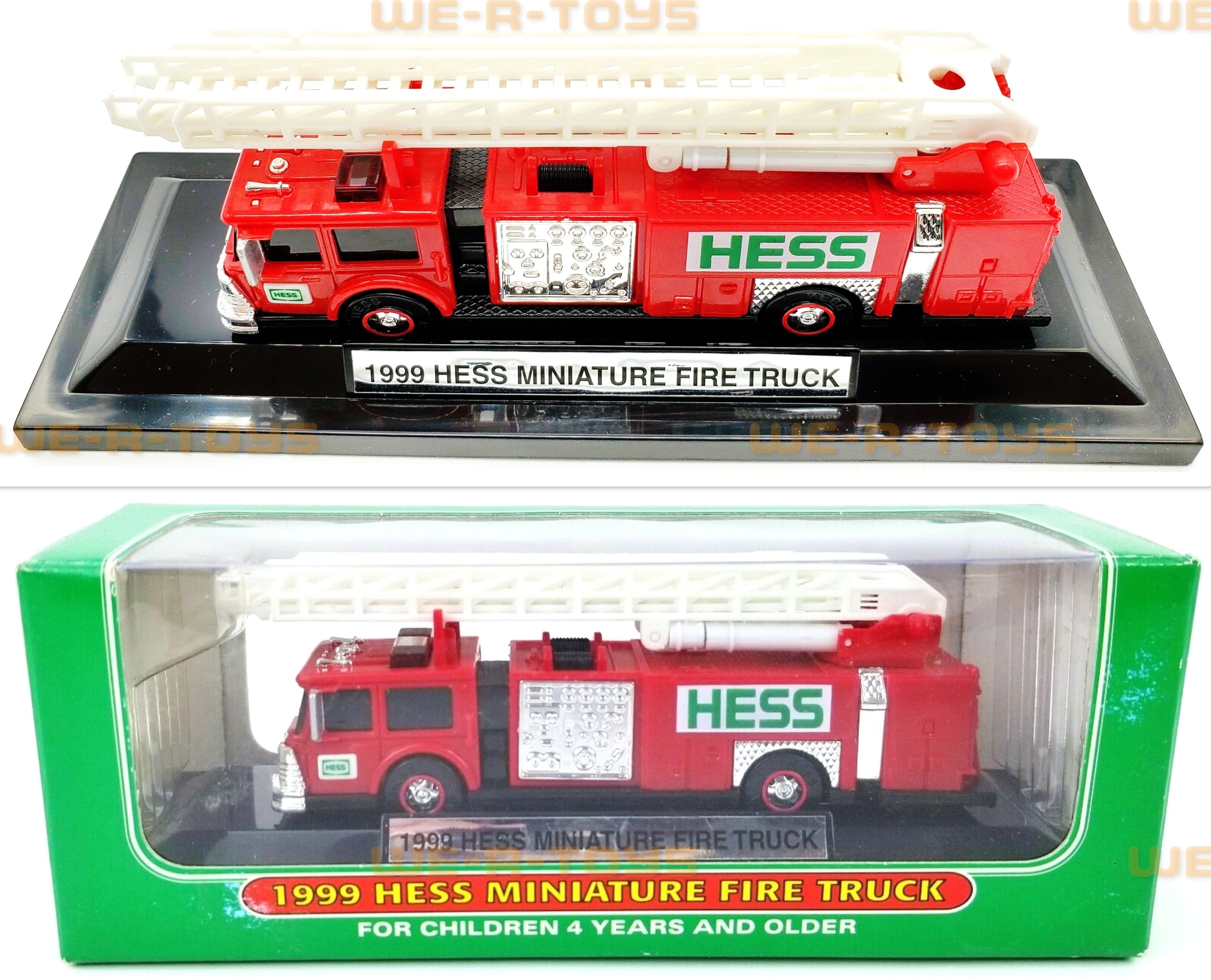 1999 Hess Miniature Fire Truck