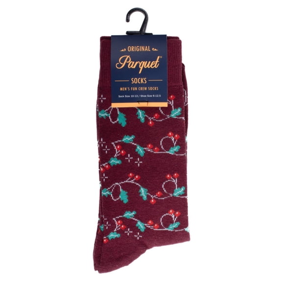 Mistletoe Holiday Socks (Mens)