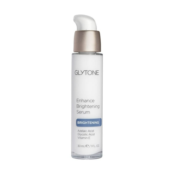 Glytone Enhance Brightening Serum - Hyaluronic Acid, 1.7 Free Acid Value Glycolic Acid, 8% Azelaic Acid - Visbily Reduce Discoloration - 1 fl. oz.