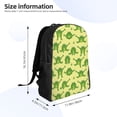 thumbnail image 4 of Easygdp Funny Frogs Mochila Versátil y Elegante: Comodidad, Almacenaje y Durabilidad para la Universidad, Trabajo, Viajes y Uso Diario, 4 of 8