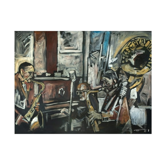 Tim Nyberg 'Preservation Hall Jazz Band' Canvas Art