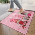 thumbnail image 4 of Non Slip Doormat 30x17 Inch Absorbing Door Mats Valentine's Day Gnome Layered Door Mats for Entryway Porch Entryway Bathroom, 4 of 7