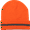 Orange, variant on Ironwear 1243 Hi-Vis Reflective Beanie Hat | 100% Acrylic Knit (Lime)