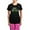 With Pink Pant, variant on CafePress - Galway Shamrock Pajamas - Women's Short Sleeve Print T-Shirt and Pants Dark Cotton Pajama Set