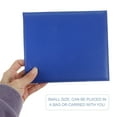 thumbnail image 4 of WASHWEPE 1Set Disabled Certificate Protector Blue Pu Ticket Holder 6.8x5.8x0.2in, 4 of 8