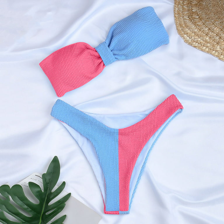Womens Swimsuits 3 Piece Swimsuits for Juniors Flat-chested