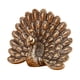 thumbnail image 5 of Estatua ornamental de , colección de animales, artesanías de latón, Decoración de mesa para el hogar, adornos para el hogar, miniaturas, pavo Macarena estatua de pavo real, 5 of 8