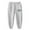 Grey, variant on Solid Color Sweatpants Autumn Winter Cartoon Print Children's Long Pants Alphabet Boys Sport Corded Footpants With Pants Kids Pants