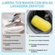 thumbnail image 3 of 2 Piezas Bolsa de Lavado de Zapatos, Bolsa para Lavar Tenis en Lavadora, Bolsas para Zapatos Reutilizable con 2 Arbol de Hormas para Zapatos Ajustable, para Zapatos de Gimnasio, Tenis (Amarillo), 3 of 7