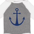 thumbnail image 4 of Inktastic Anchor Nautical Boys or Girls Long Sleeve Baby Bodysuit, 4 of 5