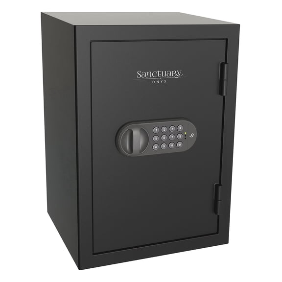 Sanctuary Onyx 1.34 cu.ft Fireproof Home & Office Safe with Electronic Lock, Matte Black
