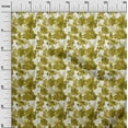 thumbnail image 2 of oneOone Viscose Chiffon Olive Green Fabric Flower Watercolor Diy Clothing Quilting Fabric Print Fabric By Yard 42 Inch Wide, 2 of 4