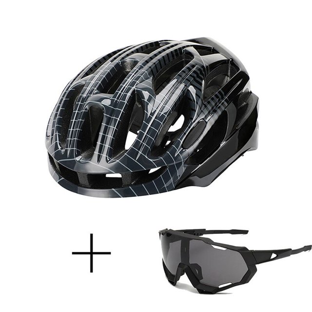 Casco de bicicleta de carretera Unisex, aerodinámico, moldeado integralmente, equipo de seguridad para Ciclismo Fivean Cascos de ciclismo