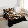 thumbnail image 3 of Castle Fairy 2-Piece Twin Comforter Set with Deer Flag Design, 3 of 8