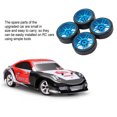 thumbnail image 2 of VONKY 4piece 27mm Drift Tire Metal Wheel Rim Compatible With 1/28 Wltoys K969 Remote Control Car black, 2 of 6
