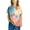 Multicolor a9, variant on Spazoro Toddler Girls T-shirts, Printed Summer Casual Crewneck Short Sleeve Tops Tee Multicolor Size 3-4T