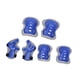 thumbnail image 4 of Modas de de codo de muñeca, juego de equipo de protección para niños, cómodas almohadillas de patinaje de protección preparadas para en Azul, 4 of 8