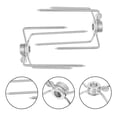 thumbnail image 2 of 2Pcs Stainless Steel Oven Chicken Roasting Forks Kitchen Roast Chicken Forks, 2 of 3