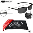thumbnail image 4 of proSPORT POLARIZED Bifocal Sunglass Reader Rimless Anti-Glare Gray Men Women, 4 of 6