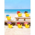 thumbnail image 4 of 5pcs/15pcs/ Mini Resin 3D Solid Color Duck Figurines, Suitable For Water Landscape Decoration, Garden Accessories Creative Resin Crafts, Small Duck DIY Decorations, 3D Duck Ornaments, 4 of 9