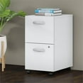 thumbnail image 2 of Studio C 2 Drawer Mobile File Cabinet in White - Engineered Wood, 2 of 7