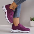 thumbnail image 4 of Chaussures de Sport à Coussin d'Air pour Femmes, Espadrilles de Course Basses en Tricot à Lacets Confortables, Chaussures Athlétiques d'Extérieur Chaussures pour Femmes Filles, 4 of 5