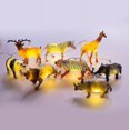 thumbnail image 1 of Animal String Lights Led Light Jungle Party Decorations Birthday Party Christmas Gifts 4.9ft USB powered, 1 of 3