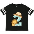 thumbnail image 3 of Inktastic Safari 2nd Birthday Lion Jungle Boys or Girls Toddler T-Shirt, 3 of 5