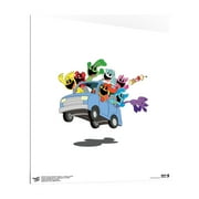 Gallery Pops Poppy Playtime: Chapter 3 - Cartoon Joyride Wall Art, Unframed Version, 12 x 12