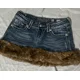thumbnail image 4 of Y2K Nuevas botas Miss Me Corte Harajuku Gótico Borde Crudo Y2K Falda Mini Falda Azul Claro Cintura Baja Falda Sexy Entallada Falda Holgada Ropa de Calle, 4 of 4