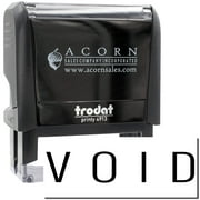 Large Self-Inking Narrow Void Stamp, Trodat Printy 4913, Press and Print Stamping, Impression Size 7/8" x 2-1/4", Up to 10,000 Impressions - Black Ink