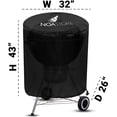 thumbnail image 3 of Noa Store BBQ Grill Cover | 210D Gas Grill Covers Heavy Duty Waterproof Used AS Smoker, 3 of 7