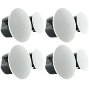 (8) Bose DM5C White 50w 5.25" Commercial In-Ceiling Speakers For Restaurant/Bar