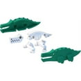 thumbnail image 5 of HALFTOYS Complete Animal Playset with Magnets, Skeleton Puzzle and Dioramas. Teacher Approved! Half-Animal (Crocodile), 5 of 8