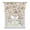 Brown, variant on Red Spring Floral Tie Up Curtains for Kitchen Windows,Adjustable Rod Pocket Valance 45 Inch Short, Summer Botanical Farmhouse Window Treatment Balloon Roman Blind Shade, 42" x 45"