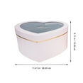 thumbnail image 5 of FRCOLOR 4 Pcs  Heart Shap Flower Boxes for Arrangement Valentine's Day Flower Gift Packaging Boxes, 5 of 8