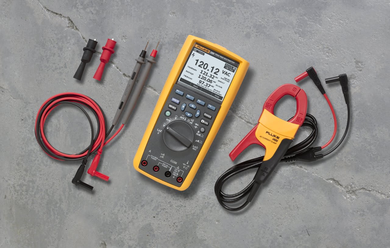 Fluke 289/IMSK Digital Multimeter with Fluke i400 Current Clamp