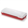 "Swingline Inspireâ„¢ Plus Thermal Pouch Laminator, 9"" Max Width, 4 Minute Warm-up, 3 -5 Mil, White/Red"
