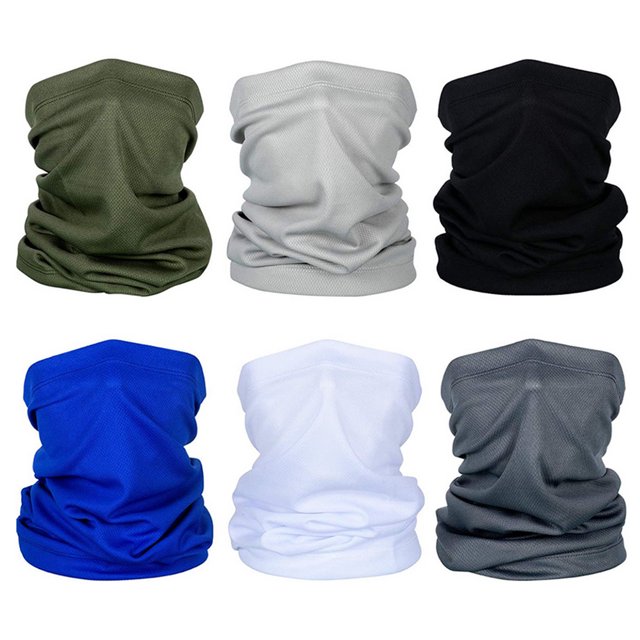 Bufanda 6 uds Yeacher multifuncionales diadema elástica protector facial protector solar