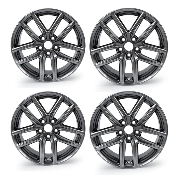 4-Pack New 18 inch Rim 18"x8" Front Wheel Rim 74292 for 2014-2020 LEXUS IS250 IS350
