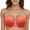 Orange, variant on Sngxgn Wireless Bra with S upport, Lightly Lined No Spillage Seamless T-Shirt Bra(Beige,34)