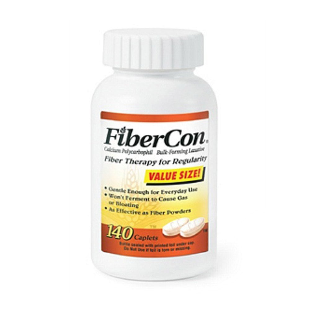 Fiber Therapy For Regularity 140 Caplets, FiberCon relieves