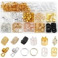 thumbnail image 1 of 1 Box Dreadlocks Beads Braiding Hair Cuffs Dreadlocks Buckles Hair Accessories, 1 of 4
