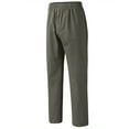thumbnail image 2 of Akiihool Mens Pants Relaxed Men's Modern Fit Comfort Stretch Casual Performance Pant (Army Green,4XL), 2 of 5